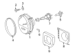 Diagram for 2002 Mercedes-Benz G500 Headlight Screws - 007981-003214