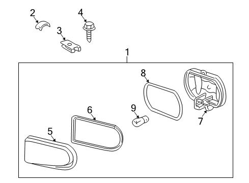 Mercedes-Benz 211-540-81-09-64 Harness Mercedes-Benz 211-540-81-09-64 Harness