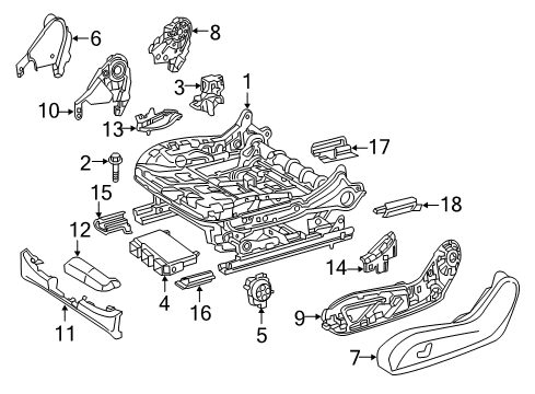 Mercedes-Benz 205-919-63-00 COVER, HEIGHT ADJUSTMENT 205-919-63-00 Mercedes-Benz COVER, HEIGHT ADJUSTMENT