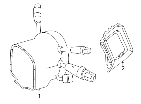 Mercedes-Benz 204-267-82-24 Gear Shift Assembly 204-267-82-24 Mercedes-Benz Gear Shift Assembly