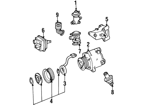 Mercedes-Benz 603-142-08-64 Tube Mercedes-Benz 603-142-08-64 Tube