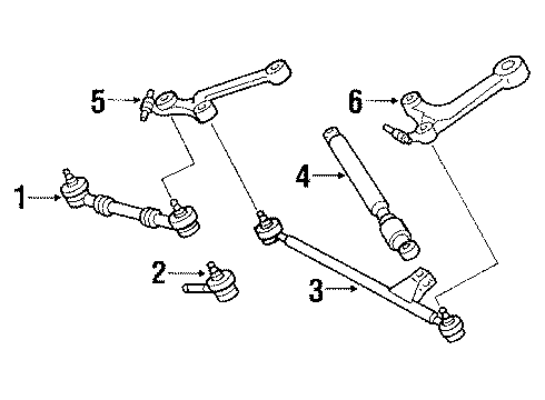 126-460-14-01-80 Mercedes-Benz Steering Gear