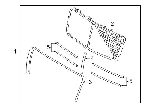 Mercedes-Benz 202-994-08-45 Panel Retainer 202-994-08-45 Mercedes-Benz Panel Retainer