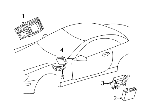 Mercedes-Benz 230-900-19-00-80 Display System 230-900-19-00-80 Mercedes-Benz Display System