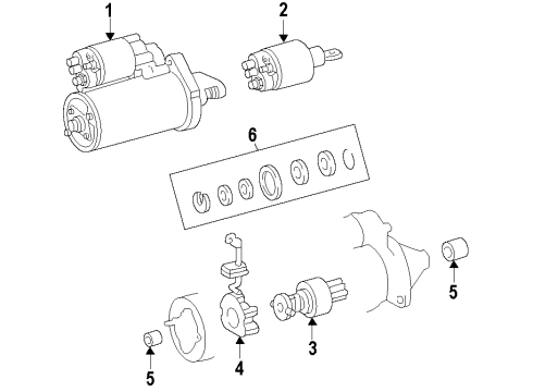 Mercedes-Benz 001-152-84-10 Solenoid 001-152-84-10 Mercedes-Benz Solenoid