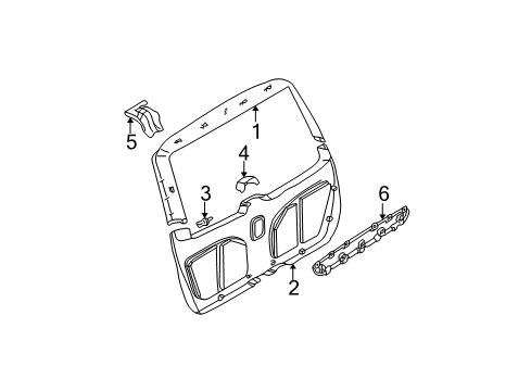 Mercedes-Benz 011-990-09-01 Lower Cover Screw Mercedes-Benz 011-990-09-01 Lower Cover Screw