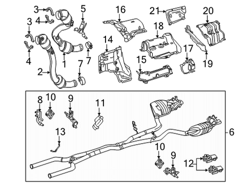 Mercedes-Benz 290-490-67-01 EXHAUST SYSTEM Mercedes-Benz 290-490-67-01 EXHAUST SYSTEM