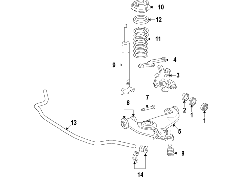 Mercedes-Benz 124-323-46-85 Bushings 124-323-46-85 Mercedes-Benz Bushings