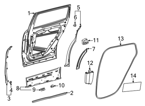 Mercedes-Benz 247-730-12-04 COVER STRIP Mercedes-Benz 247-730-12-04 COVER STRIP