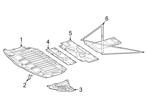 Mercedes-Benz 232-520-33-00 Engine Compartment Cover Mercedes-Benz 232-520-33-00 Engine Compartment Cover