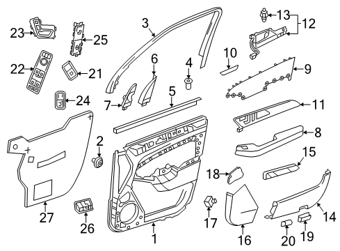 Mercedes-Benz 166-910-02-04 Adjuster 166-910-02-04 Mercedes-Benz Adjuster