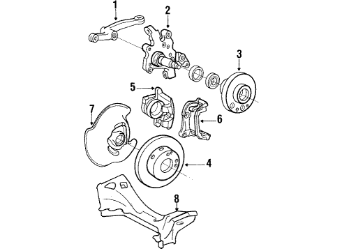 Mercedes-Benz 201-540-15-17 Speed Sensor 201-540-15-17 Mercedes-Benz Speed Sensor