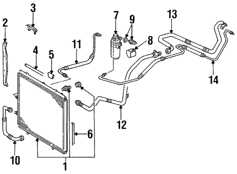 Mercedes-Benz 140-830-36-15 Lines 140-830-36-15 Mercedes-Benz Lines