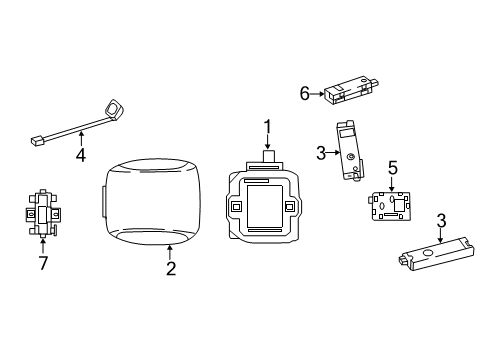 Mercedes-Benz 257-820-11-00 Speaker, Front Center Mercedes-Benz 257-820-11-00 Speaker, Front Center