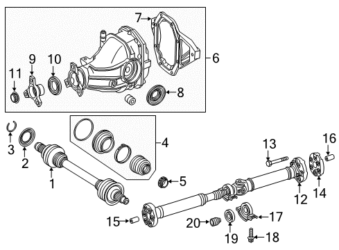 Mercedes-Benz 205-350-63-36-80 REMAN REAR AXLE DIFFERENTIAL Mercedes-Benz 205-350-63-36-80 REMAN REAR AXLE DIFFERENTIAL