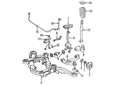 Mercedes-Benz 140-321-23-04 Coil Spring 140-321-23-04 Mercedes-Benz Coil Spring