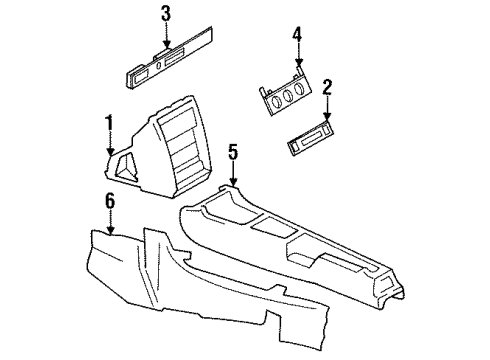 Mercedes-Benz 201-680-84-17-9051 Side Trim Mercedes-Benz 201-680-84-17-9051 Side Trim