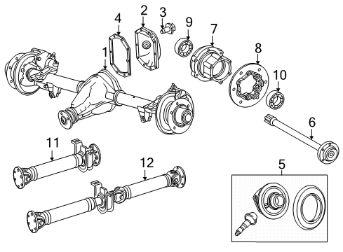 Mercedes-Benz 906-350-43-23 DIFFERENTIAL GEAR Mercedes-Benz 906-350-43-23 DIFFERENTIAL GEAR