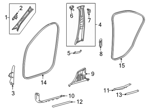 Mercedes-Benz 223-690-56-02-64 BRACKET Mercedes-Benz 223-690-56-02-64 BRACKET