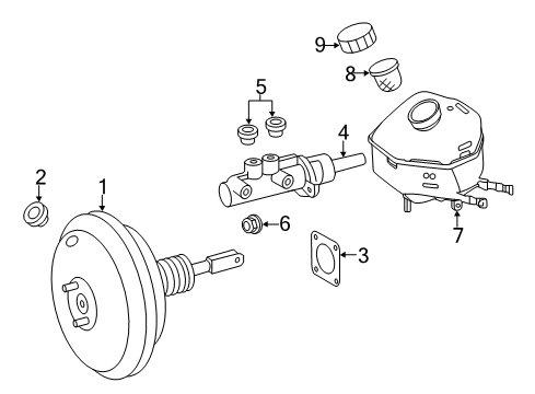 Mercedes-Benz 002-431-52-02-64 EXPANSION RESERVOIR Mercedes-Benz 002-431-52-02-64 EXPANSION RESERVOIR