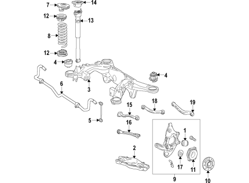 Mercedes-Benz 003-990-73-05-64 Front Lateral Arm Outer Bolt 003-990-73-05-64 Mercedes-Benz Front Lateral Arm Outer Bolt