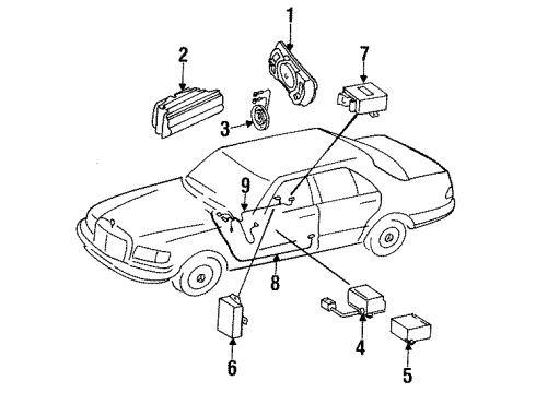 Mercedes-Benz 126-540-53-13 Harness Mercedes-Benz 126-540-53-13 Harness