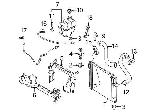 Mercedes-Benz 211-500-34-02-64 COOLER Mercedes-Benz 211-500-34-02-64 COOLER