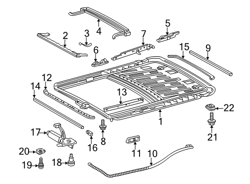 Mercedes-Benz 220-990-01-36 Rail Screw 220-990-01-36 Mercedes-Benz Rail Screw