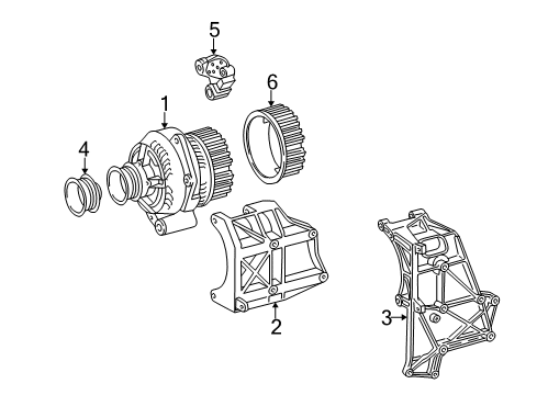 Mercedes-Benz 010-154-47-02-80 Reman-Alternator