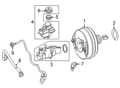 Mercedes-Benz 223-430-64-00 VACUUM LINE Mercedes-Benz 223-430-64-00 VACUUM LINE