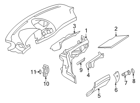 Mercedes-Benz 210-680-06-98 Door Mercedes-Benz 210-680-06-98 Door