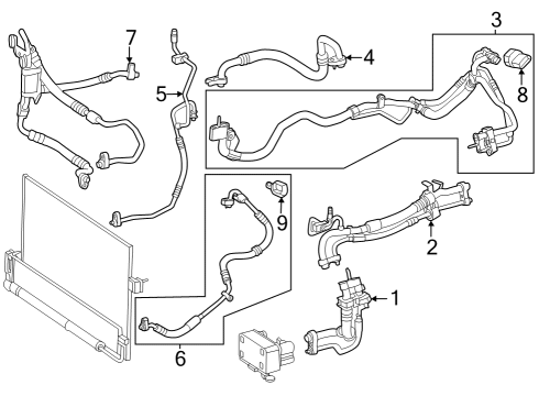 Mercedes-Benz 297-540-99-16 Harness 297-540-99-16 Mercedes-Benz Harness