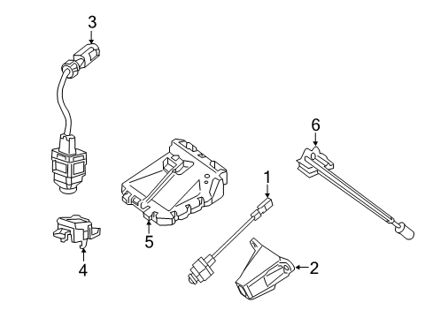 Mercedes-Benz 204-888-00-14-64 BRACKET 204-888-00-14-64 Mercedes-Benz BRACKET