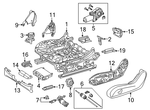 Mercedes-Benz 205-900-77-27 Power Seat Control Module, Front Left Mercedes-Benz 205-900-77-27 Power Seat Control Module, Front Left