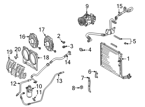 000-230-14-28 Mercedes-Benz Clutch Coil