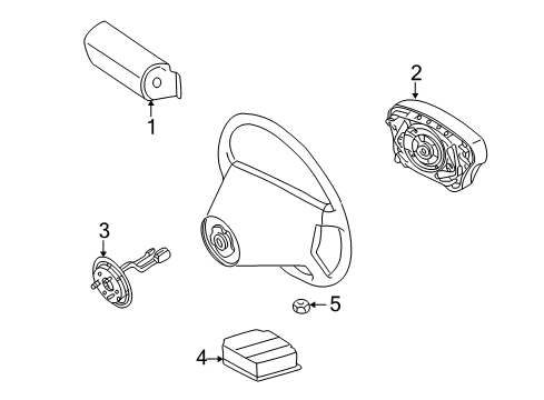 Mercedes-Benz 000000-003089 Control Module Screw Mercedes-Benz 000000-003089 Control Module Screw