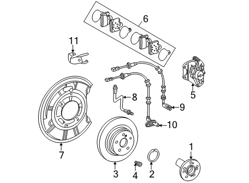 221-431-10-12 Mercedes-Benz HYDRAULIC UNIT