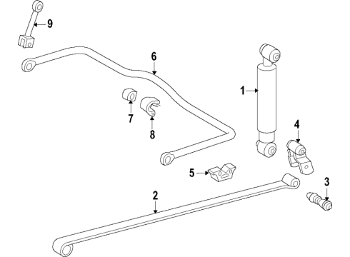 Mercedes-Benz 907-320-01-03 SHOCK ABSORBER Mercedes-Benz 907-320-01-03 SHOCK ABSORBER