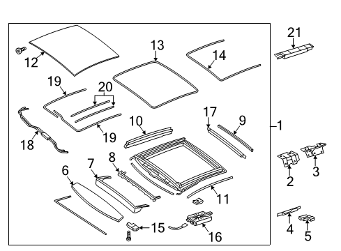 Mercedes-Benz 222-780-31-00-64-9H93 SLID. SUNROOF RLR. BLIND Mercedes-Benz 222-780-31-00-64-9H93 SLID. SUNROOF RLR. BLIND