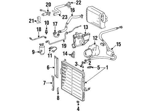 Mercedes-Benz 001-830-25-84 Water Valve Mercedes-Benz 001-830-25-84 Water Valve