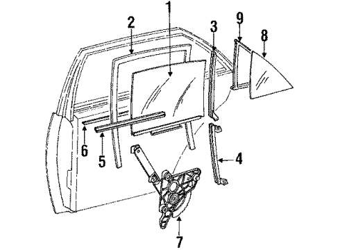 Mercedes-Benz 126-760-79-59 Handle, Outside 126-760-79-59 Mercedes-Benz Handle, Outside