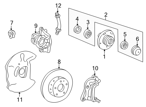 001-420-12-83 Mercedes-Benz Overhaul Kit