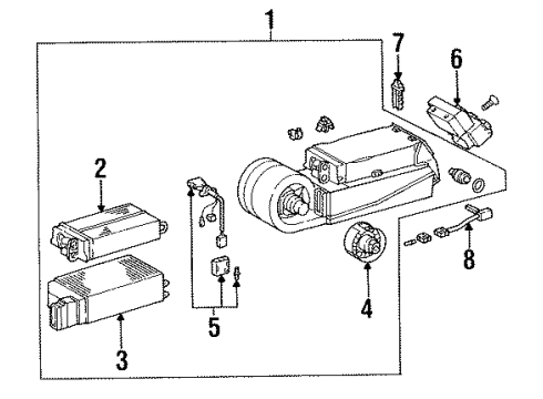 Mercedes-Benz 140-821-33-51 Switch Mercedes-Benz 140-821-33-51 Switch