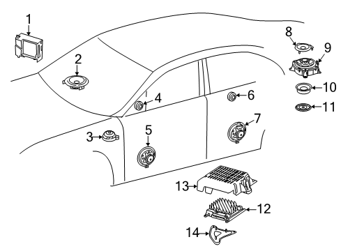Mercedes-Benz 247-820-21-03 SPEAKER Mercedes-Benz 247-820-21-03 SPEAKER