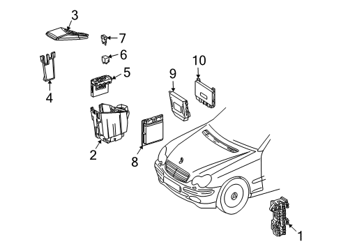 Mercedes-Benz 211-270-31-00-87 Transmission 211-270-31-00-87 Mercedes-Benz Transmission