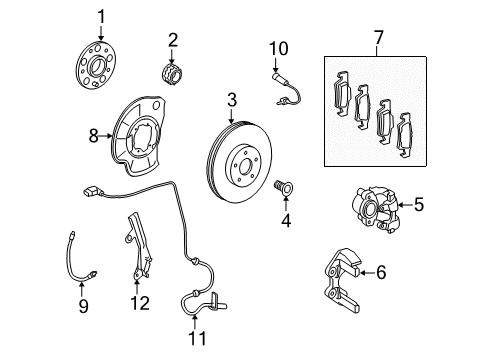 Mercedes-Benz 221-905-77-00 RPM SENSOR Mercedes-Benz 221-905-77-00 RPM SENSOR