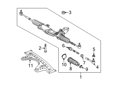 Mercedes-Benz 212-460-18-00-83 REMAN STEERING Mercedes-Benz 212-460-18-00-83 REMAN STEERING