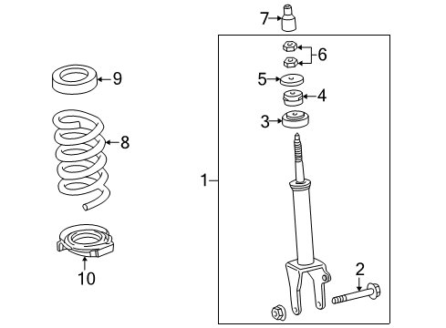 Mercedes-Benz 914125-008401 Shock Bolt 914125-008401 Mercedes-Benz Shock Bolt