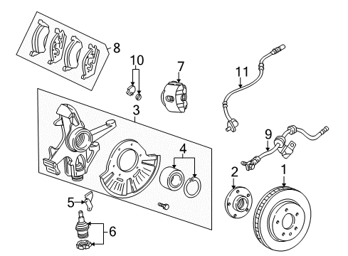 Mercedes-Benz 163-420-02-83 Overhaul Kit Mercedes-Benz 163-420-02-83 Overhaul Kit