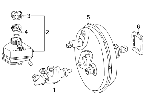 Mercedes-Benz 005-430-82-30-64 PARTS KIT, BRAKE BOOSTER 005-430-82-30-64 Mercedes-Benz PARTS KIT, BRAKE BOOSTER